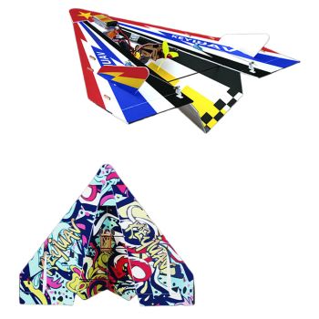 KEYIUAV Rayo / Grafiti 560mm Envergadura Alas Delta PP Tabla Mágica Planeador Avión RC KIT/PNP