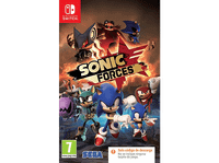 nintendo switch sonic forces codigo en la caja