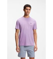 boss para hombre 50506373 camiseta detalle lila s casual algodon manga corta