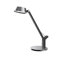 flexo goya niquelnegro 8w 590lm 3000k 4000k 6500k regulable intensidad puerto usb tactil 404x171x316 cm