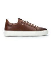 martinelli para hombre 1738-2950z zapatillas de piel hastings marron 45 plano cordones casual