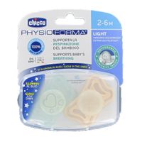 chupete physioforma light 2-6m silicona 2 unidades