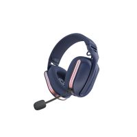auriculares oniverse polaris inalambricos bluetooth y usb-c para gaming con microfono extraible color azul