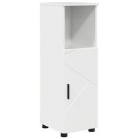gabinete de bano  armario de bano con almacenamiento brillante 30 x 35 x 95 cm