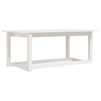 mesa de centro de salon de diseno sencillo 110 x 55 x 45 cm madera maciza de pino blanco dec037850