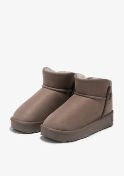 Botas Repelente al agua - Nordic Low Basic Taupe - Marrón