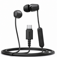 sony ier-ex15c in-ear negro usb-c  cero latencia gaming  cable dentado anti-enredos  certificado ce rohs  garantia 12m  sonido cristalino  embalaje eco 100 plastico libre
