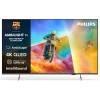 tv philips qled 65pqs8501 65 4k ultrahd 60hz smart tv titan os hdr10 ambilight ambiscape