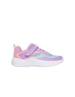 zapatillas skechers microspec advance - oasis poi lila nina