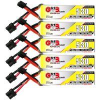 bateria gaoneng gnb 76v 530mah 90c 2s lihv con enchufe xt30 para el dron de carreras happymodel mobula 8 sub250 nanofly