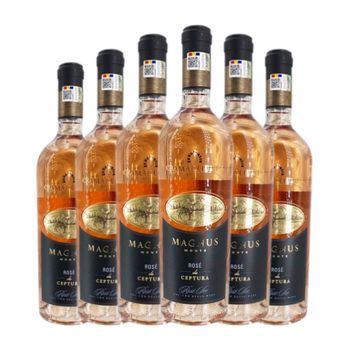 Crama Ceptura Vino Rosado Cervus Magnus Monte Rosado Joven 75 Cl 13% Vol. (pack De 6 Unidades)