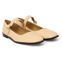 lolas bailarinas zapato con pulsera y punta cuadrada modelo alida para mujer