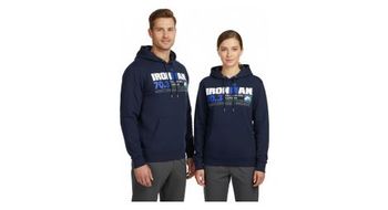 Ironman 70 3 zell am see sudadera con capucha azul marino