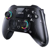 lenovo legion y7 mando de juego inalambrico de tres modos con sticks y gatillos hall pantalla interactiva de 144 pulga
