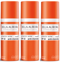 bella aurora gel protector solar spf50 piel mixta grasa 3x50 ml