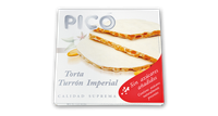 turron duro en torta pico sin azucares anadidos 150grs