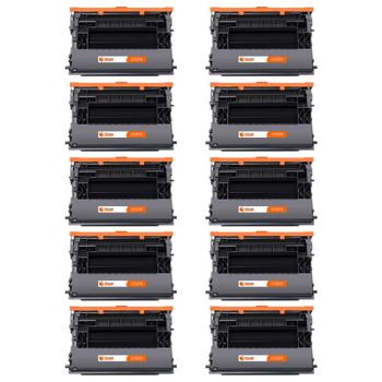 PcCom Essential HP CF237X/37X Tóner Compatible Negro Pack 10