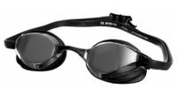 arena python mirror swimming googles black