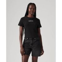 levis tops y camisetas a8798 0044 - sporty tee-black para mujer