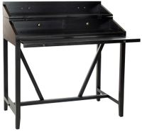 escritorio en madera de pino negro