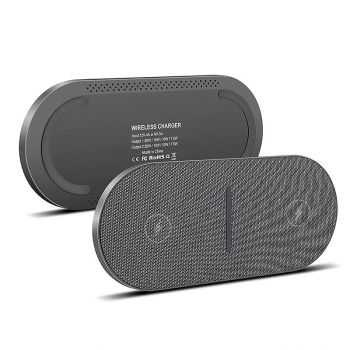 Cargador inalámbrico rápido FDGAO 20W 15W 10W 7,5W 5W Wireless Charging Pad para teléfonos inteligentes con capacidad Qi