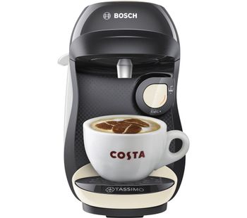 TASSIMO by Bosch Happy TAS1007GB Coffee Machine - Cream, Cream