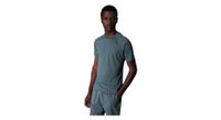 maillot de manga corta azul reflectante de secado rapido champion