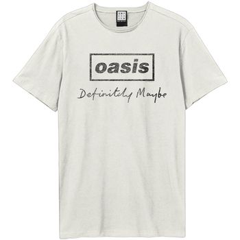 Amplified Clothing Camiseta manga larga Definitely Maybe Distressed para mujer