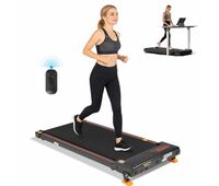 cinta de correr plegable 2 en 1 1-6 kmh - electrica con app mando a distancia pantalla led y ajuste de inclinacion - negro