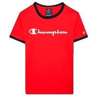 champion camiseta t-shirt rouge para mujer