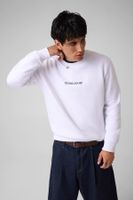 sudadera bordada corte slim
