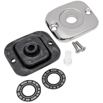 Tapón depósito cilindro maestro Harley-Davidson Sportster '96-'03 kit freno delantero cromado