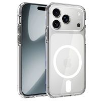 carcasa cool para iphone 17 pro magnetica transparente
