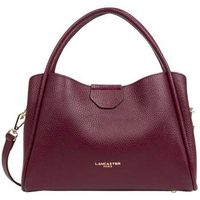 lancaster bolso de mano bolso de mano aimantee m ida double burdeos oscuro para mujer