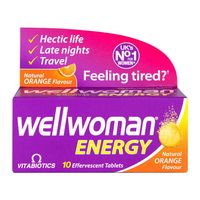 vitabiotics wellwoman energy orange