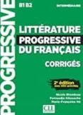 litterature progressive du francais 2eme - corriges - intermediaire -