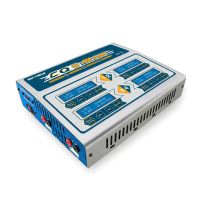 cargado de equilibrio ev-peak cq3 100wx4 10a 1-6s con placa adaptadoa para baterias lipo life nimh nicd