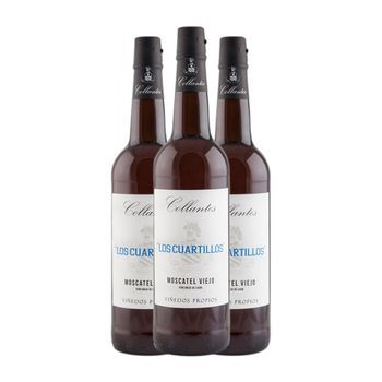 Primitivo Collantes Vino Dulce Los Cuartillos Jerez-xérès-sherry 75 Cl 15% Vol. (pack De 3 Unidades)