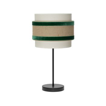 Sobremesa peq. cornalina 1x14 beis/verde 47x18x18cm