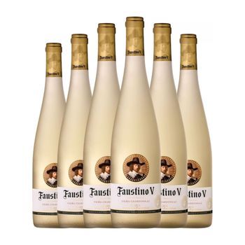 Faustino Vino Blanco V Rioja Joven 75 Cl 11.5% Vol. (pack De 6 Unidades)
