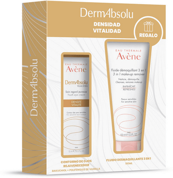 Avène Dermabsolu Contorno de Ojos + REGALO Fluido Desmaquillante 100 ml