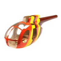 roban 450 clase md500 helicoptero rc pieza de repuesto cabina