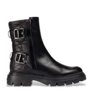 Wonders para mujer. A-4301 Botines Bones 01 negro (41), Plano, Cordones, Casual