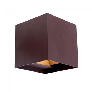 Aplique led de exterior leva óxido (2x5w - 4000k)