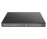 switch gestionable d-link l2l3 dgs-2000-52mp 48p giga poe 370w  4p combo sfp