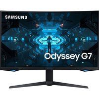 samsung odyssey g75 lc27g75tqsuxen quad hd 27 curved qled gaming monitor - black black