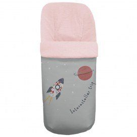 2024 Saco Silla Cohete Dydados London Estampado Pelo Rosa
