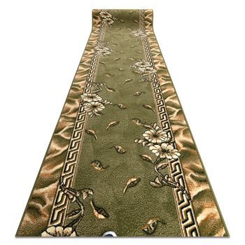 Alfombra De Pasillo Bcf Trio Verde  150 Cm 150x230 Cm