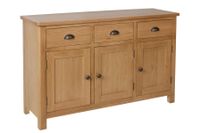 noah 3 drawer 3 door sideboard