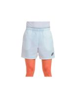 pantalon de padel bullpadel bagre hombre blanco